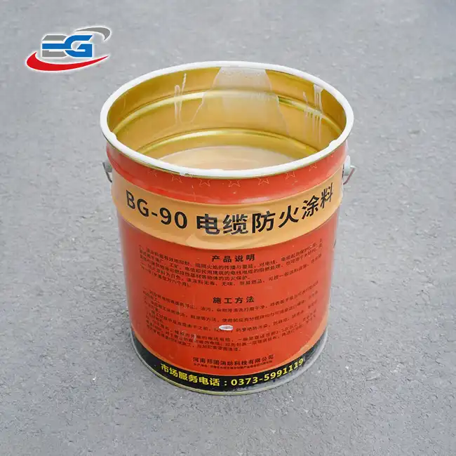 Fire retardant coating for cable good adhesion